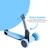Trottinette pliable éclairage LED dans les roues Bleu 5 - vertbaudet enfant 