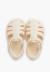 Sandales plastique semelle fine nemo fermeture à scratch Dijon+Ivoire+Menthe+Océan+Rose+Rose pâle+Sable+Sauge 11 - vertbaudet enfant 