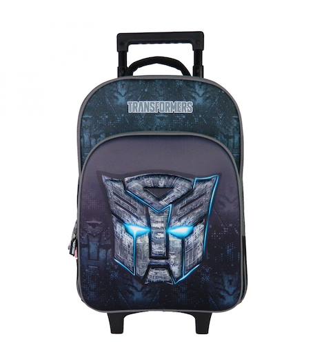 Sac à dos à roulettes transformers Noir 1 - vertbaudet enfant 