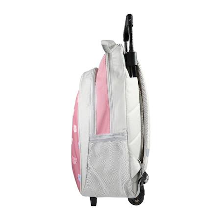 Sac à dos à roulettes lili lou Gris 3 - vertbaudet enfant 