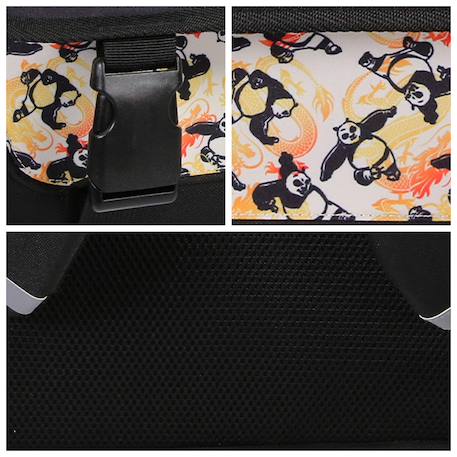 Cartable scolaire primaire  kung fu panda Noir 6 - vertbaudet enfant 