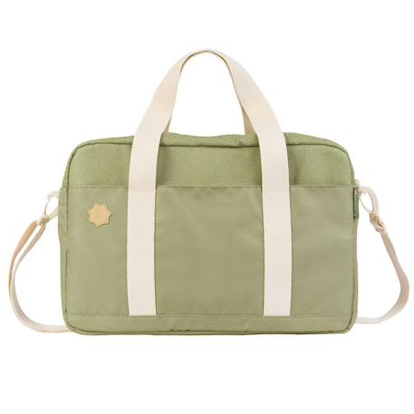 Sac à langer bébé pocketstyle Blanc+Vert, écru 7 - vertbaudet enfant 