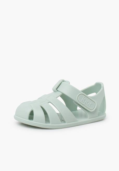 Sandales plastique semelle fine nemo fermeture à scratch Dijon+Ivoire+Menthe+Océan+Rose+Rose pâle+Sable+Sauge 14 - vertbaudet enfant 