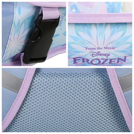 Cartable scolaire primaire la reine des neiges disney Bleu 6 - vertbaudet enfant 