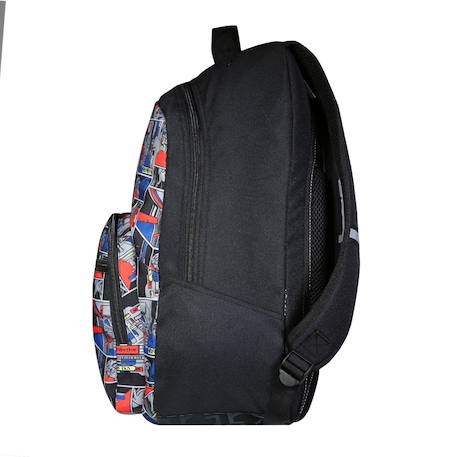 Sac à dos scolaire manga Noir 3 - vertbaudet enfant 