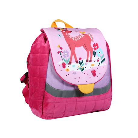 Sac goûter élastique maternelle biche Rose 2 - vertbaudet enfant 