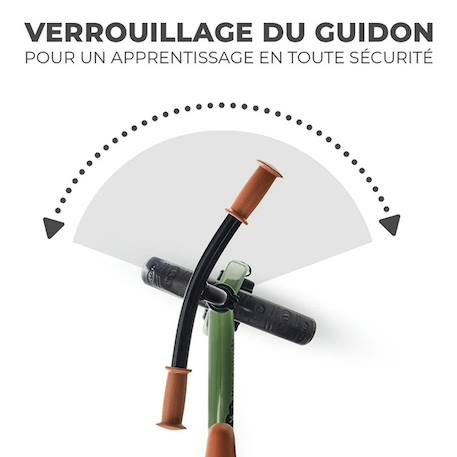 Draisienne Kinderkraft 2WAY NEXT avec Selle et Guidon Réglables, Roues EVA Sans Gonflage, Cadre Léger 3 kg et EN 71-1 Bleu+Menthe+Noir+Rose+Vert 29 - vertbaudet enfant 