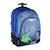Sac à dos scolaire à roulettes monster Bleu 2 - vertbaudet enfant 