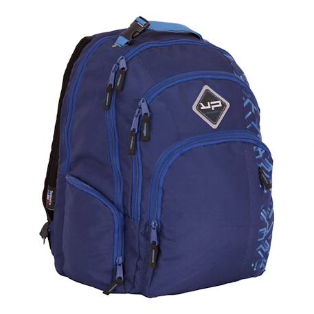Sac à dos recyclé ordi usb typo Bleu 1 - vertbaudet enfant 