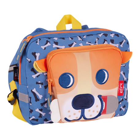 Sac goûter recyclé chiot Multicolore 1 - vertbaudet enfant 