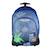 Sac à dos scolaire à roulettes monster Bleu 1 - vertbaudet enfant 
