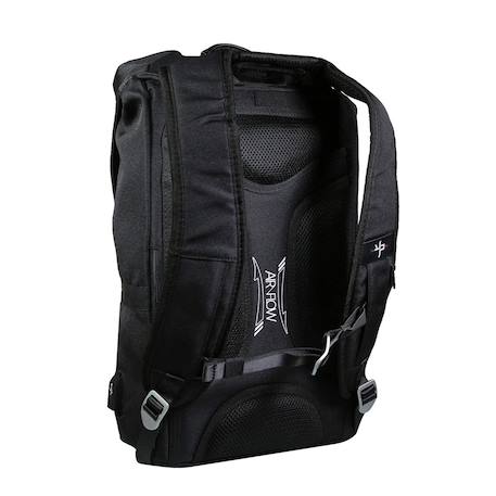 Sac à dos recyclé ordi usb typo Noir 2 - vertbaudet enfant 