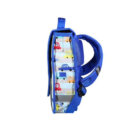 Cartable scolaire maternelle en route Bleu 3 - vertbaudet enfant 