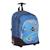 Sac à dos à roulettes objectif lune Bleu 1 - vertbaudet enfant 