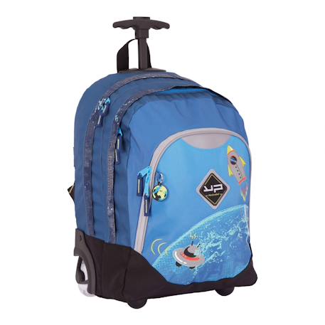 Garçon-Sac à dos à roulettes objectif lune