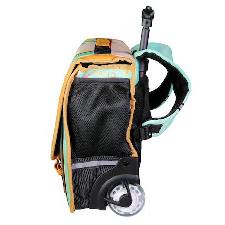 Cartable scolaire à roulettes jungle Multicolore 3 - vertbaudet enfant 