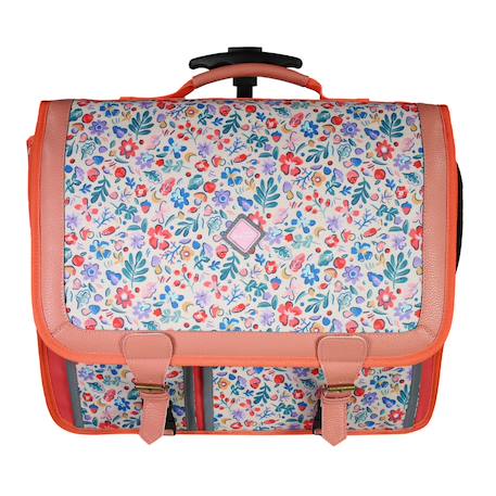 Cartable à roulettes primaire bloom Multicolore 1 - vertbaudet enfant 