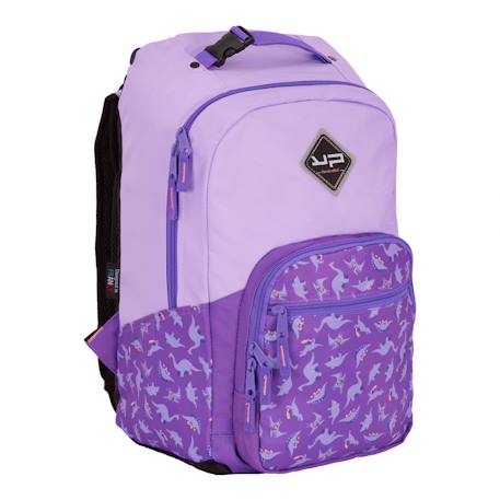 Sac à dos  recyclé dino Violet 1 - vertbaudet enfant 