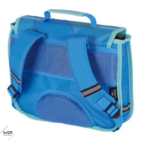 Cartable maternelle 32 cm recyclé caméléon Vert 3 - vertbaudet enfant 