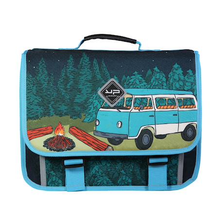 Cartable scolaire primaire van life Bleu 1 - vertbaudet enfant 