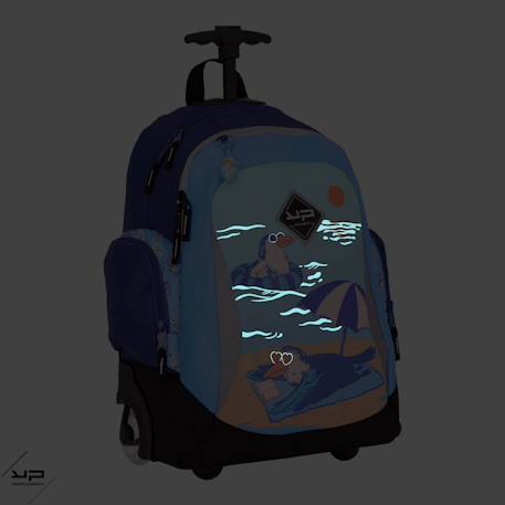 Sac à dos scolaire à roulettes  farniente Multicolore 4 - vertbaudet enfant 