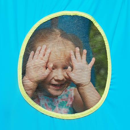 Balançoire tente ovni métal h190-250cm Bleu - noir 3 - vertbaudet enfant 