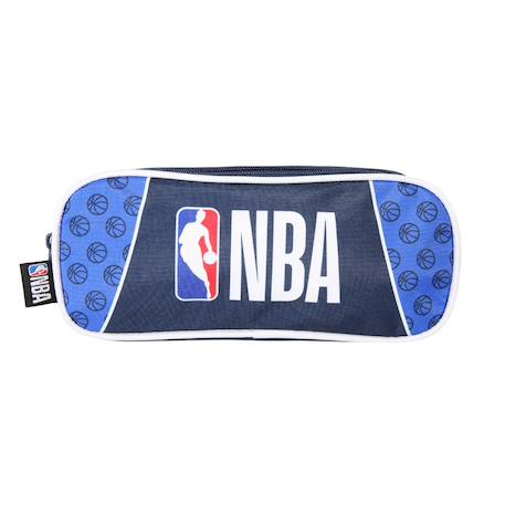 Trousse scolaire rectangulaire  nba - basketball Bleu 1 - vertbaudet enfant 