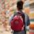 Sac à dos recyclé dos réglable insta Rouge 2 - vertbaudet enfant 