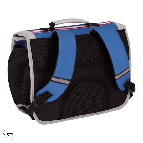 Cartable scolaire 38cm recyclé objectif lune Bleu 3 - vertbaudet enfant 