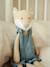 Peluche renard en coton et lin - 40 cm Renard 4 - vertbaudet enfant 