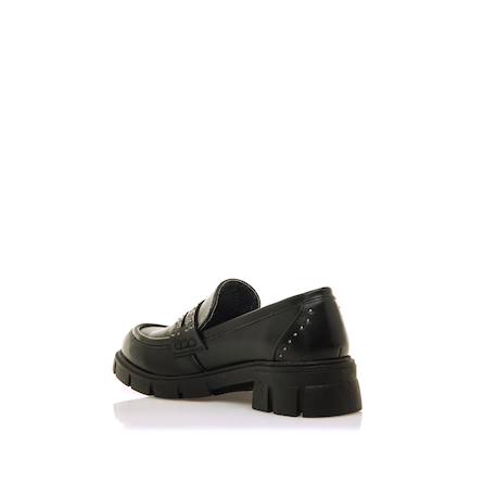 Chaussures filles synthétique sans fermeture- ouverts Noir 4 - vertbaudet enfant 