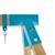 Portique balançoire et vis-à-vis aubépine bois h243cm Marron - bleu - vert 4 - vertbaudet enfant 