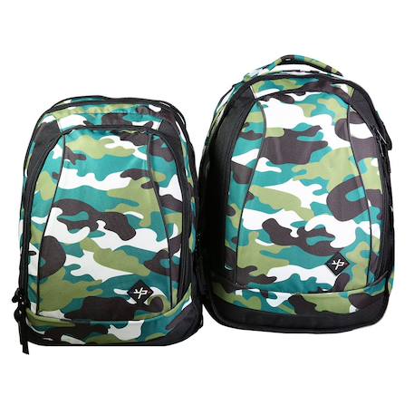 Sac à dos recyclé  2 en 1 camo Multicolore 1 - vertbaudet enfant 