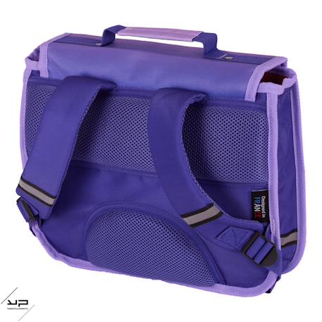 Cartable maternelle 32 cm recyclé paon Violet 3 - vertbaudet enfant 