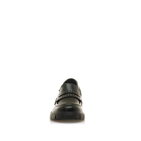 Chaussures filles synthétique sans fermeture- ouverts Noir 3 - vertbaudet enfant 