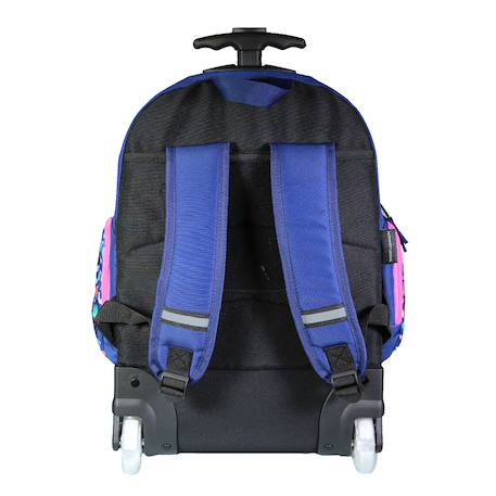 Sac à dos scolaire à roulettes doodle Multicolore 4 - vertbaudet enfant 