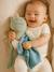 Peluche souris avec doudou, crocheté - 33 cm Grenouille+Lion 3 - vertbaudet enfant 