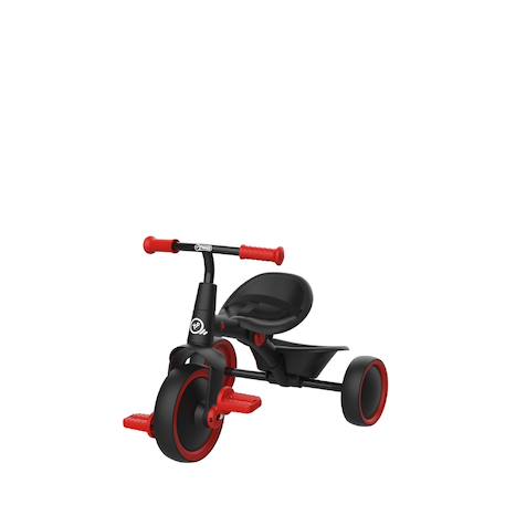 Tricycle enfant évolutif 2 en 1 early fun métal Noir - rouge 4 - vertbaudet enfant 