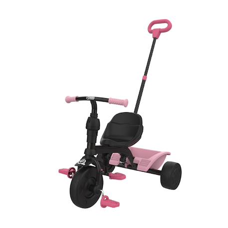 Tricycle  évolutif 4 en 1 dino métal Noir - rose 6 - vertbaudet enfant 