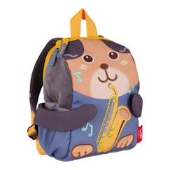 -Sac goûter recyclé ourson