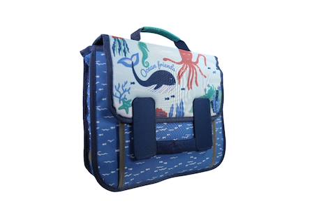 Cartable scolaire maternelle ocean 28cm Bleu 2 - vertbaudet enfant 