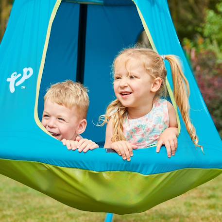 Balançoire tente avec structure ovni métal h159cm Bleu 3 - vertbaudet enfant 