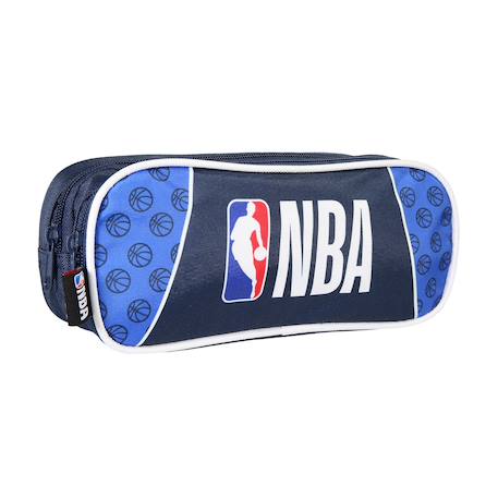Trousse scolaire rectangulaire  nba - basketball Bleu 2 - vertbaudet enfant 