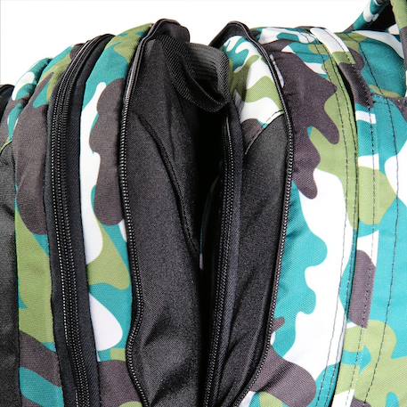 Sac à dos recyclé  2 en 1 camo Multicolore 4 - vertbaudet enfant 