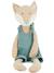 Peluche renard en coton et lin - 40 cm Renard 1 - vertbaudet enfant 