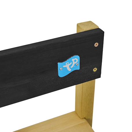Cuisine d'extérieur pour enfant junior chef bois fsc® Marron - bleu - noir 6 - vertbaudet enfant 