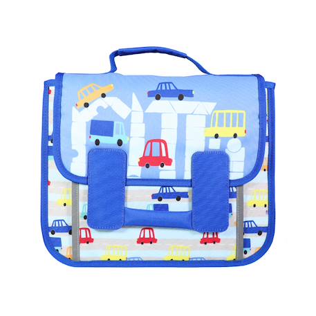 Cartable scolaire maternelle en route Bleu 1 - vertbaudet enfant 