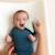 Lingettes lavables en coton bio Rose+Vert 8 - vertbaudet enfant 