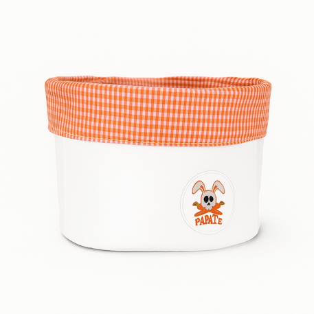 Panier en coton bio Blanc 1 - vertbaudet enfant 