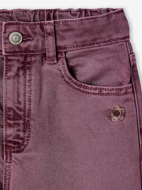 Pantalon fille large couleur pivoine+prune+rose+vert+vert de gris 9 - vertbaudet enfant 